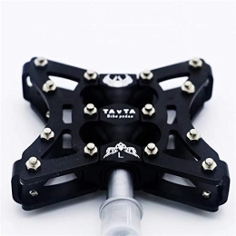 SZTUCCE Mountain Bike Pedal SZTUCCE Pedal Mountain Bicycle pedals Road bike 3 Bearings Bearing pedal downhill Anti-skid Ultralight Aluminum cycling pedal (Color : A)