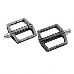 T TOOYFUL Mountain Bike Pedal T TOOYFUL Bicycle Pedals, Mountain Bike Pedals, Suitable for MTB BMX Pedals, Non-Slip Pedals 9 / 16 Inch Spindle Road Bicycle Pedal Bicycle Platform Pedals - Black, 98x92x16mm