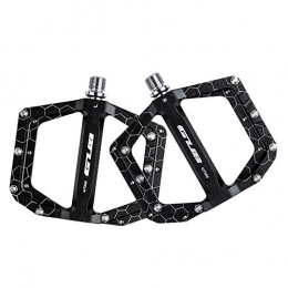 T TOOYFUL Mountain Bike Pedal T TOOYFUL Universal Mountain Bike Pedals, Non-slip Road Flat Bicycle Pedals, Adult 9 / 16'' Steel Bearing Metal Cycling Pedal for BMX / MTB