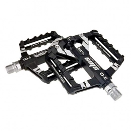 tanbea-UK Spares tanbea-UK Aluminium Alloy Mountain Bike Pedal Set-Ultralight MTB Bearing Bicycle Pedal Road Bike Pedals Simple, Lightweight and Stylish?Black Basket Red Gold?