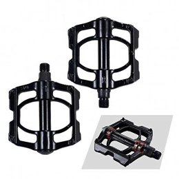 TANCEQI Mountain Bike Pedal TANCEQI Mountain Bike Pedals Aluminium Alloy Bicycle Platform Pedals Spindle 9 / 16" Road Bike Pedals with Sealed Bearing, Anti-Skid And Stable MTB Pedals for Mountain Bike BMX And Folding Bike