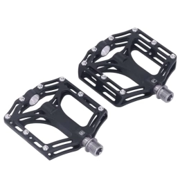 Generic Mountain Bike Pedal Titanium Alloy for mtb Bike Pedals - Lightweight Durable and Versatile for road Mountain Bikes - Black