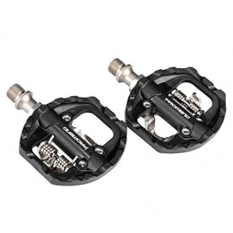 Tkdncbec Mountain Bike Pedal Tkdncbec Promend MTB Bicycle Self-Locking Pedal Nylon Du + 3 Peilin Bearing Mountain XC Clipless Bicycle Spd Pedal Clamps Pedals Bike Pedals chunseng say good