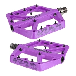 Toddmomy Mountain Bike Pedal Toddmomy 1 Pair Bicycle Pedal Bmx Pedals Kids Bike Accessories Kids Travel Accessories Bike Pedals with Straps Pedal Accessories Mountain Bike Pedals Flat Bike Pedals Nylon Pedal Nylon Flat