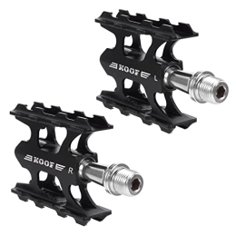 Toddmomy Spares Toddmomy 1 Pair Bicycle Pedal Flat Mtb Pedals Cycling Pedals Pedal Parts Mountain Bike Pedal Cycling Accessories Mtb Bike Pedal Bike Pedals Replacement Component Alloy Body Road Vehicles