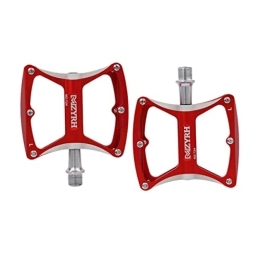 Toddmomy Spares Toddmomy 1 Pair Bike Pedals Cycling Accessories Universal Pedals Cycle Pedal Mountain Bike Pedal Vehicle Treadle Vehicle Pedal Bike Treadle Bearing Gear Spindle Riding Red Cycle Pedals