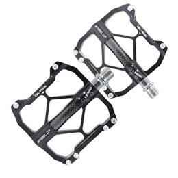 Toddmomy Mountain Bike Pedal Toddmomy 1pair Bike Replacement Cycle Pedals Footrest Mountain Pedals Folding Bike Pedals Para Bicicleta Pedialax Bike Foot Pedal Black Bike Pedals Pedalboard Mountain Bike To Rotate