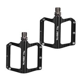 Toddmomy Spares Toddmomy 2pcs Aluminium Alloy Bike Pedal Fixed Gear Cycling Flat Pedal Non Bike Pedals Bike Pedal Replacement Pedals Bike Shoes Cleatsf Metal Bike Pedals Mountain Riding Plate