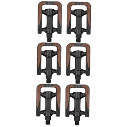 Toddmomy Mountain Bike Pedal Toddmomy 3 Pairs Pedals ball bearings kids bike kids'+bicycles cycling accessories bike pedal Mountain Bike Parts bike accessory practical pedal anti-slip pedal Chrome-molybdenum steel clip
