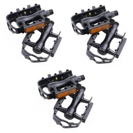 Toddmomy Spares Toddmomy 3pcs Pair mtb pedals bike pedals Universal pedals Trekking pedals para bicicleta biking accessories anti- bike pedal mtb track pedals mountain bike bearing equipment