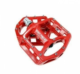 TONGBOSHI Mountain Bike Pedal TONGBOSHI Magnesium alloy Road Bike Pedals Ultralight MTB Bearing Bicycle Pedal Bike Parts Accessories 8 color optional (color : Red)