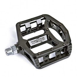 TOPRONG Spares TOPRONG Bicycle pedal aluminum-magnesium alloy road mountain bike bearing pedal anti-skid (Color : Black)
