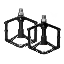GODARM Mountain Bike Pedal TRUSTTWO Anti-slip Bike Pedals Ultralight DU Bearing MTB Mountain Road Bicycle Pedals 9 / 16" Aluminum Alloy Cycling Pedals The Upgraded 3 Bearings