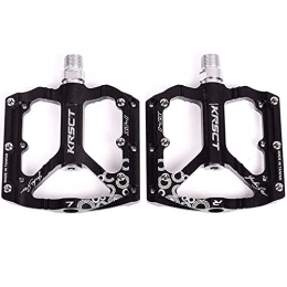 TTZHJIN Spares TTZHJIN Bike Pedals Mountain Closed Bearing Non-Slip Lock Nail Super Light Aluminum Alloy Suitable For Road Bikes, Mountain Bikes, And Small-Wheel-Track Vehicles, Black-11.8×9.8cm