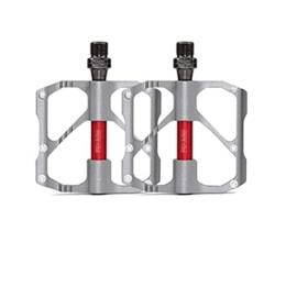 UFFD Spares UFFD MTB Pedals Mountain Bike Pedals Bicycle Flat Pedals Aluminum 9 / 16" Sealed Bearing Lightweight Platform For Road Mountain BMX MTB Bike (Color : White, Size : 93mmx114mm)