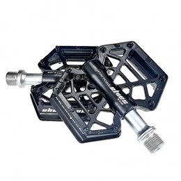 UICICI Spares UICICI Road Bike Bearing Pedal Mountain Bike Magnesium Alloy Palin Pedal Folding Bicycle Pedal (Color : Black)