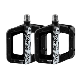 UKKD Spares UKKD Bicycle Pedals Mtb Mountain / Road Bike Nylon Fibre Bearing Pedals Antiskid Ultralight 323G Bicycle Pedal Cycling Accessor-Black