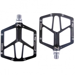 XIAOSICHUAN Spares Ultra-Thin Big Foot Aluminum Alloy Bearing Pedals Mountain Bike 3 Palin Pedals Anti-Slip Pedals Bicycle Pedal
