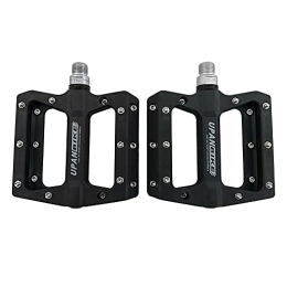 UPANBIKE Spares UPANBIKE Bicycle Pedals 9 / 16" Spindle Nylon Fiber MTB Mountain Bike Road Bicycle Pedals(Black)