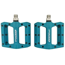 UPANBIKE Spares UPANBIKE Bicycle Pedals 9 / 16" Spindle Nylon Fiber MTB Mountain Bike Road Bicycle Pedals(Blue)