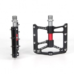 URJEKQ Spares URJEKQ Bicycle Pedals, 3 Bearings Mountain Bike Road Bike Pedals Ultralight Aluminium Alloy Bicycle Pedals