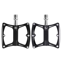 URJEKQ Spares URJEKQ Mountain bike pedals, with Cleats Aluminum Alloy Cycling Pedals for Road Mountain Bike BMX