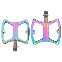 URJEKQ Spares URJEKQ Pedals for bike, super alloy bicycle pedal made aluminium alloy stationary bike pedals for Road Mountain Bike BMX