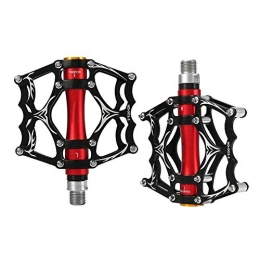 V GEBY Spares V GEBY Bike Pedals 1 Pair Aluminium Alloy Mountain Road Bike Lightweight Pedals Bicycle Replacement Part