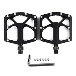 V GEBY Spares V GEBY Bike Pedals 1Pair Road Mountain Bike Bicycle Pedals Aluminum Sealed Bearing 9 / 16 for Road Mountain Bike(Black)
