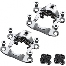 Venzo Spares Venzo Convert Peloton Pedals to Dual Function - Compatible with Shimano SPD Adaptor Converter & Look Delta - Peloton Bike and Bike + Pedals Add On ONLY (Pedals Not Included)