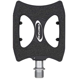 Venzo Spares Venzo Mountain Bike City E-Bike CNC Aluminum Cr-Mo Sealed Bicycle Pedals 9 / 16" - with Anti-Slip Sand Paper Type Surface -Modern Grip