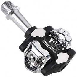 Venzo Spares Venzo MTB Mountain Bike Forged 6066 Aluminum Sealed Clipless Pedals 9 / 16" Compatible with Shimano SPD Type Cleats SM-SH51 MTB Shoes - Easy Clip in