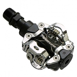 Venzo Mountain Bike Pedal Venzo Shimano SPD Compatible Mountain Bike Sealed Pedals With Cleats