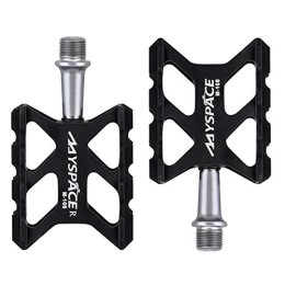 Vests Spares Vests Bicycle Pedals Mountain Bike Pedals Bike Pedal Bicycle Platform Flat Pedals Cycling Lightweight Non-Slip Ultra Sealed Bearing Aluminum Alloy Pedal for Road Mountain Bike