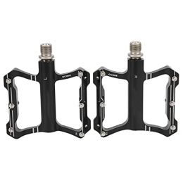 VGEBY Spares VGEBY Bike Pedal, GC‑008 Aluminum Alloy Mountain Bike Paddle Bearing Pedals Durable Road Bike Pedals Black