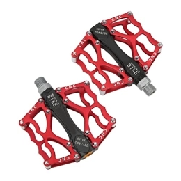 VGEBY Spares VGEBY Bike Pedals, 1 Pair Mountain Bike Pedals Aluminum Alloy High Speed Bearing Lightweight Non Slip Platform Bicycle Flat Pedals Bicycles And Spare Parts