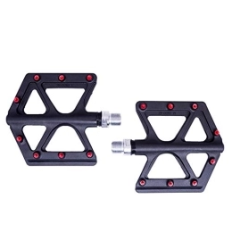 VISTANIA Mountain Bike Pedal VISTANIA Cycling Bike Pedals Carbon Fiber Ultralight Flat Pedal Alloy MTB Cycling Pedal Mountain Road Bicycle Riding Accessories