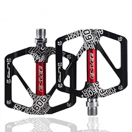 WAKAKO Mountain Bike Pedal WAKAKO Mountain Bike Pedals, Road / MTB Aluminum Alloy 9 / 16" Sealed Bearing Lightweight Platform Bicycle Pedals with Removable Anti-Skid Nails