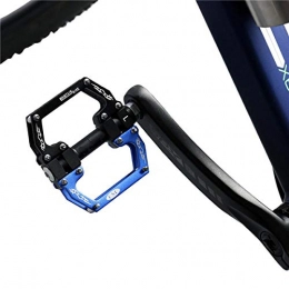 WANGDANA Spares WANGDANA Mtb Mountain Bicycle Pedal Bicycle Pedal Lamp Cross-Country Dead Fly Bmx Sealed Bearing 9 / 16&Quot; Bicycle Pedal Pair, Black Blue
