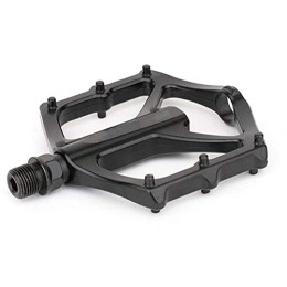 WangQianNan Mountain Bike Pedal WangQianNan Foot pedal Mountain Bike Pedal Lightweight Aluminium Alloy Bearing Pedals For BMX Road MTB Bicycle Bicycle replacement pedals (Color : Nero)