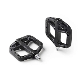 WangQianNan Spares WangQianNan Foot pedal MTB Pedals Mountain Bike Pedals Lightweight Nylon Fiber Bicycle Platform Pedals For BMX MTB 9 / 16" Bicycle replacement pedals (Color : Nero)