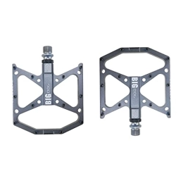 WE-WHLL Spares WE-WHLL Lightweight Universal Mountain Bike Pedals for BMX Road MTB Bicycle Wide 3 bearings Riding Ultralight Pedal-Transparent