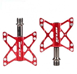 weichuang Mountain Bike Pedal weichuang Bicycle pedal Aluminum Alloy Bike Pedals For MTB Non-slip Bicycle Pedal 3 Bearing Flat Platform Antiskid Cycling Pedal Riding Bike Part Mountain bike pedal (Color : A)