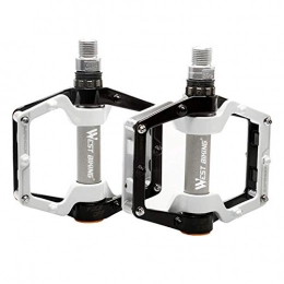weichuang Mountain Bike Pedal weichuang Bicycle pedal Bike Pedals MTB BMX Sealed Bearing Bicycle Pedals 9 / 16" Aluminum Alloy Road Mountain Bike Cycling Pedals Mountain bike pedal (Color : B)