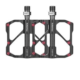 WGZNYN Spares WGZNYN Bike Pedals Pedal Quick Release Road Bicycle Pedal Anti-slip Ultralight Mountain Bike Pedals Carbon Fiber 3 Bearings Pedale Mtb Pedals (Color : 1)