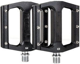 QIANMEI Mountain Bike Pedal wide pedals Mountain Bike Pedals|Sealed Bearing Bicycles Accessories| for Spin Bike, Exercise Bike, MTB and Road Bike, 9 / 16 Inch