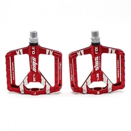 Willyn Spares Willyn Ultra-light MTB Mountain Bike / Racing Bicycle Pedals JT34, red