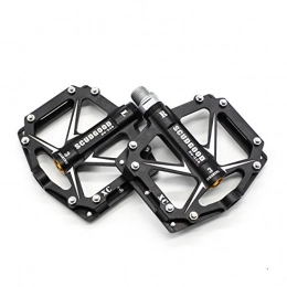 Wily Ultra-Light Aluminium Bicycle Pedals Non-Slip Pedals MTB/Mountain Bike/BMX Pedal/Sealed Bearings + Cr-Mo Axle, JT05-B-D