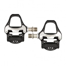 Wirlsweal Spares wirlsweal Mountain Bike Pedals Aluminium Alloy Adjustable Tension System Clipless Pedals for Road Bike, 9 / 16 Inch Ultralight Self-Locking Cycling Pedals for Road / MTB / Spin / Indoor / Exercise / Peloton Bicy