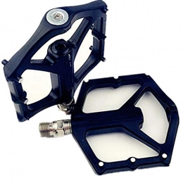 WJH Spares WJH Mountain Bike Pedals, Bicycle Clipless Non-slip and Durable Pedals 9 / 16 Inches, with Aluminum Alloy to Increase Palin Bearings, Magnet Parking Design, Blue
